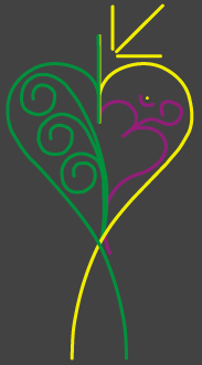 Radiant Om Heart